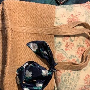 Draper James Straw Tote